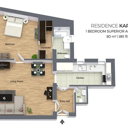 Residence Karolina Prague Room photo